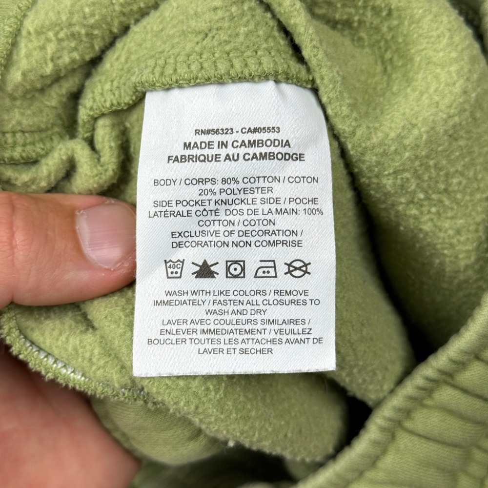 Nike Sportswear Club Fleece Cargo Sweatpants Mens Large Green Joggers Athletic - Picture 11 of 15